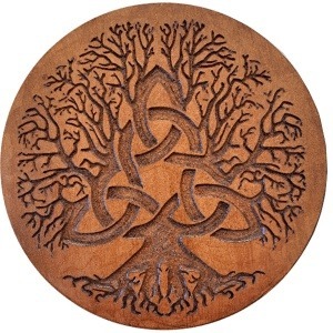 árbol de la vida con trisketa