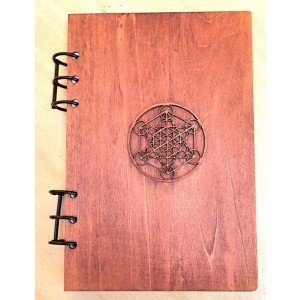 Libreta tapas de madera