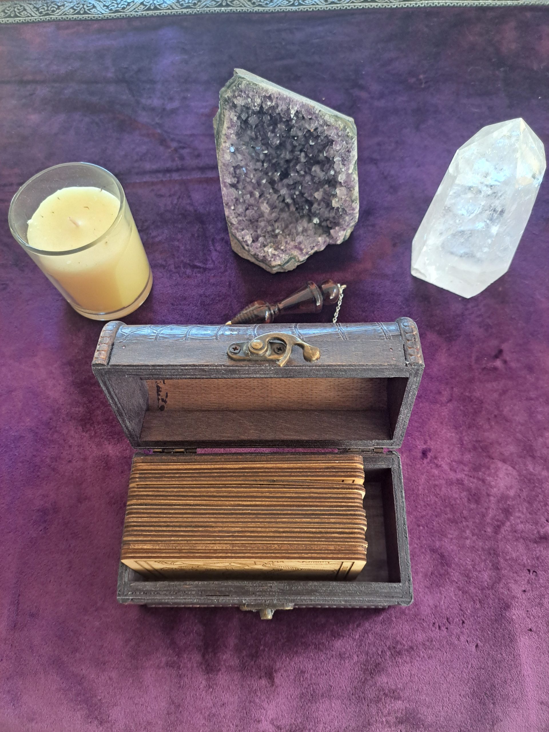 Baraja 22 Arcanos mayores fabricada en madera - Imagen 3