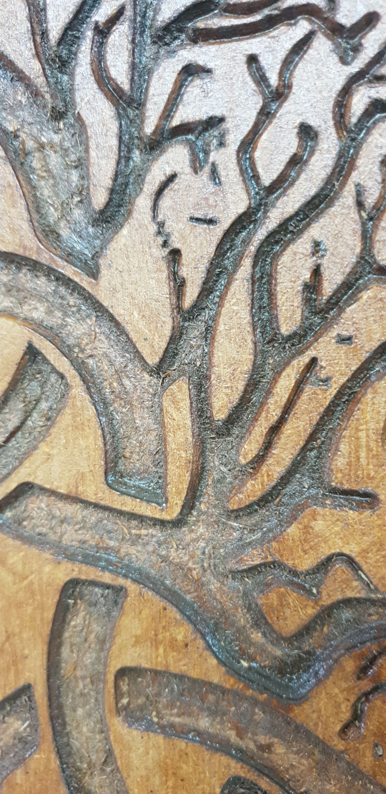 árbol de la vida con triskel