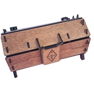 caja para pendulos de madera radiestesia