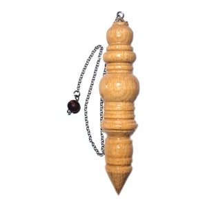 como péndulo de madera badru