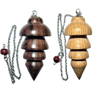 Como péndulo de madera de radiestesia