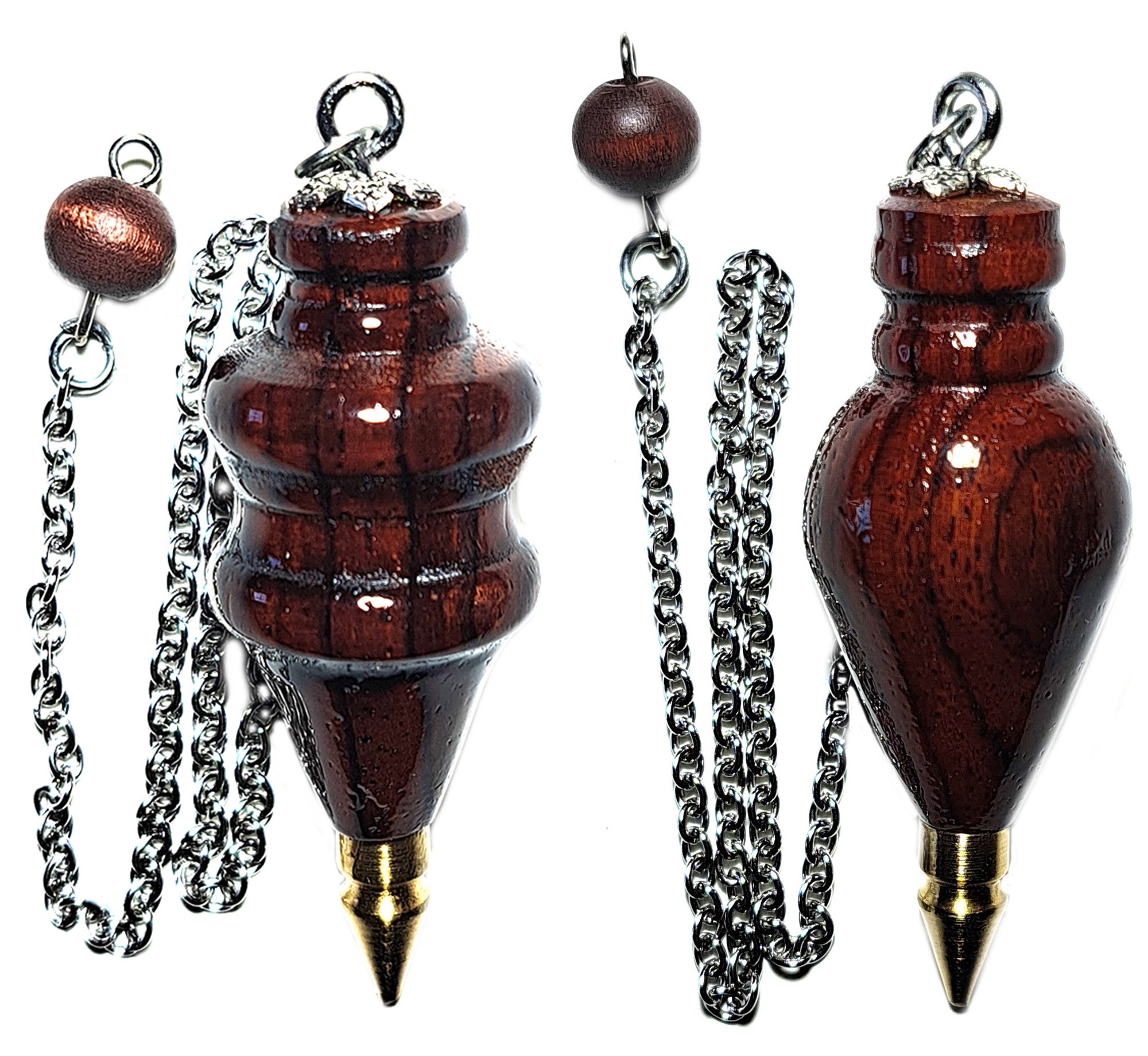 péndulo punta metalica