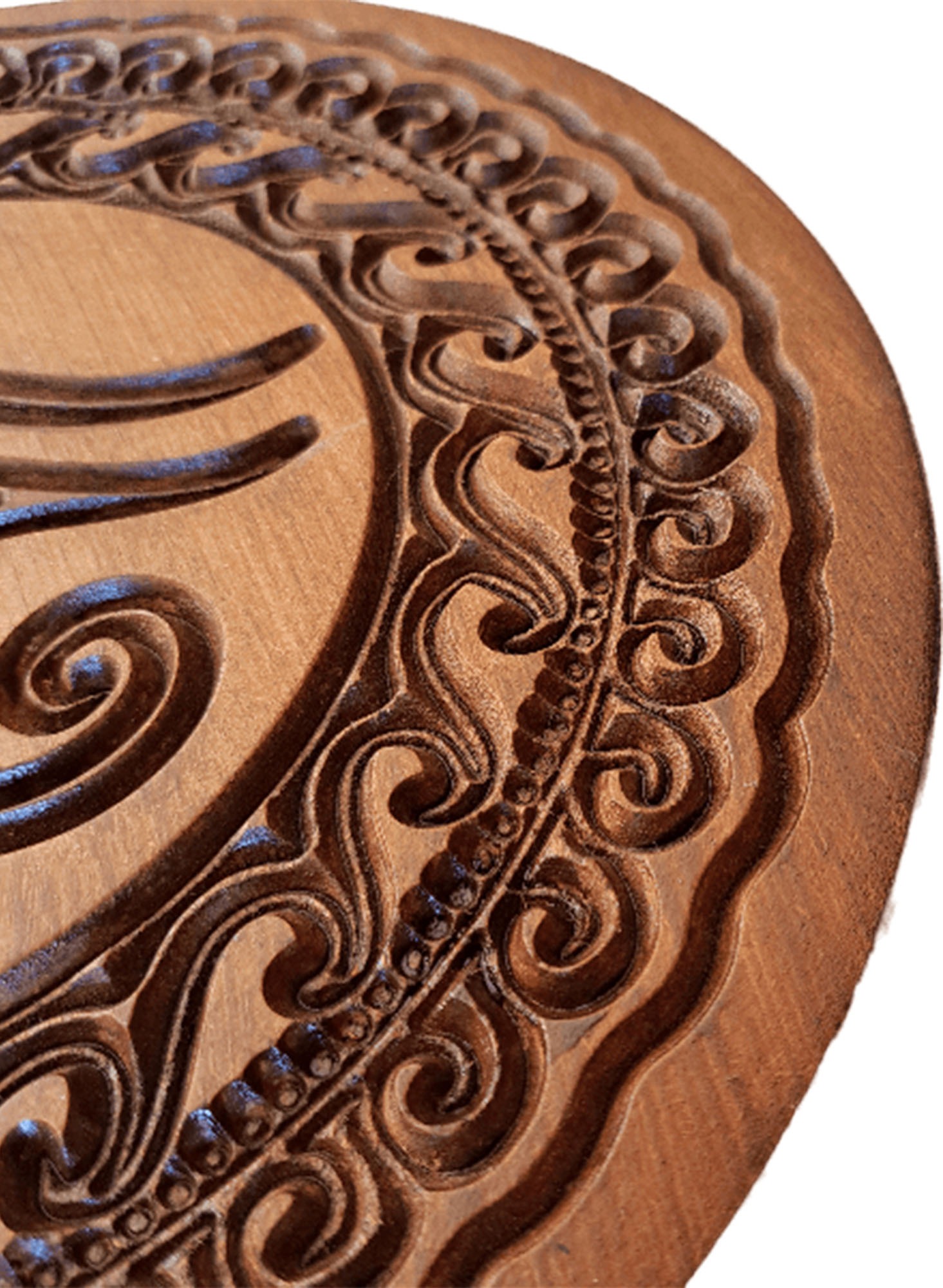 Símbolo de Horus en madera de forma artesanal Ø30 centímetros Cod. 14 - Imagen 4