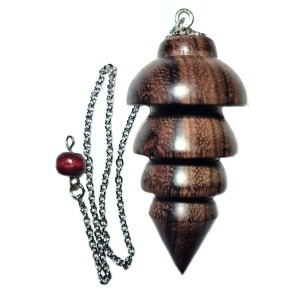 Como péndulo de madera de radiestesia