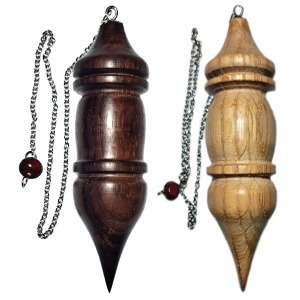 Péndulo madera radiestesia